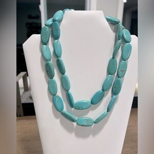 Turquoise Beaded Necklace